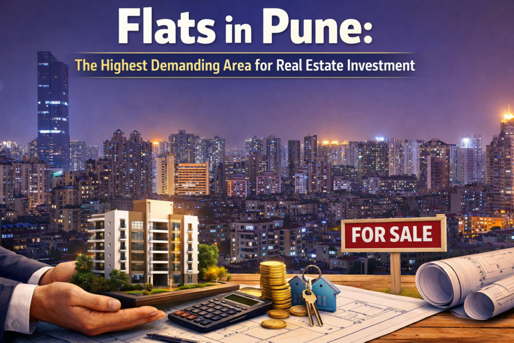 Flats in Pune: The Highest Demanding Area for Real Estate Investment