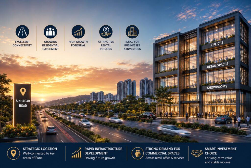 commercial Property Investment Sinhagad Road
