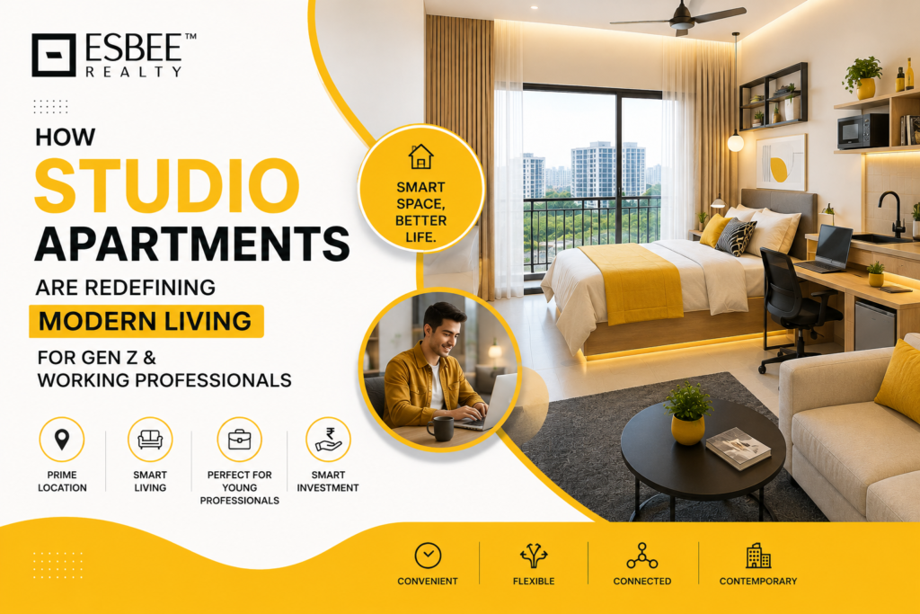 How Studio Apartments Are Redefining Modern Living for Gen Z & Working Professionals